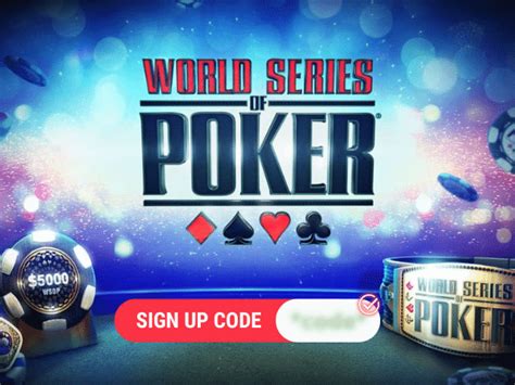 wsop sign in with email.